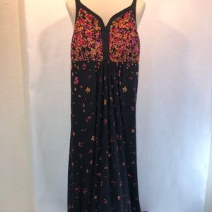 Glamour Maxi Boho Racer Back Dress Size 14